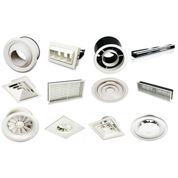 China Micro thermal square window air ceiling diffusers on Global ...