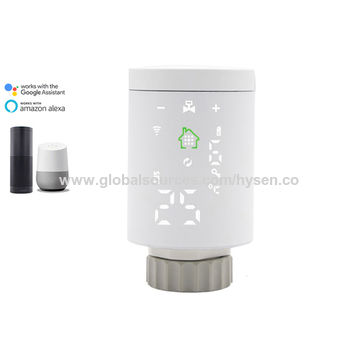 Thermostat de Radiateur Intelligent avec Kit de Démarrage Compatible Alexa, Tuya - Solution de Chauffage Connectée