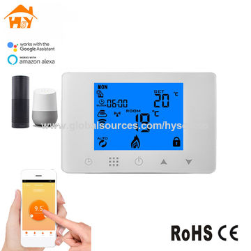 HVAC RF Wireless Tuya Smart Life Wifi Control Thermostat for Gas Boiler