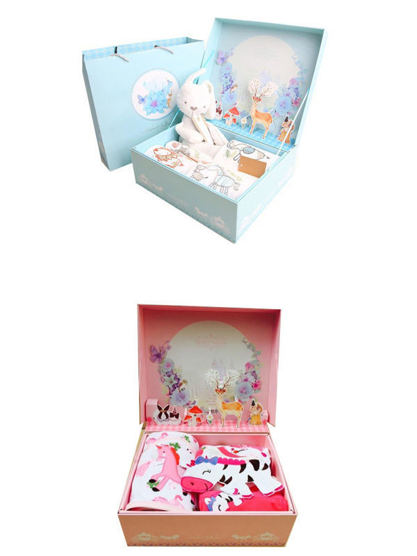 Kids Christmas Gift Apparel Packaging Box Luxury Cardboard Packaging Box Supplier
