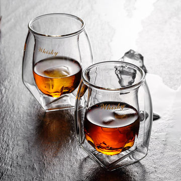 Buy Wholesale China 11oz Whisky Glasses Crystal Whiskey Glasses Set Of 4  Rockes Glasses & Whiskey Glasses Set Of 4 at USD 6.22