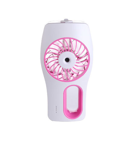 China Handsfree Mini Humidifier Rechargeable Fan Portable USB Fan for ...
