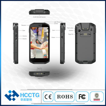 China Android 9.0 IP65 Rugged Handheld PDA Terminal 1d 2D Barcode ...
