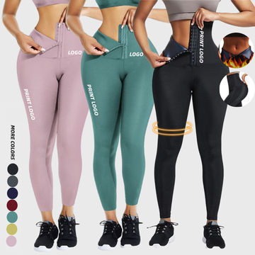 Buy Wholesale China Custom Women Fitness Lose Weight Sweat Pants Ladies  Slimming Body Shaping Yoga Pants & Woman's Yoga Pants at USD 2.25