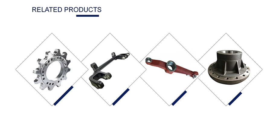 High Quality OEM Carbon Steel Hydraulic Cylinder Base End Cap Cast Parts supplier