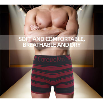 Enlarged Cotton Four Corners Boxer Pants Brief Boy Shorts Seamless Soft  Comfortable Breathable Men Underwear - China Underwear and Underpants price