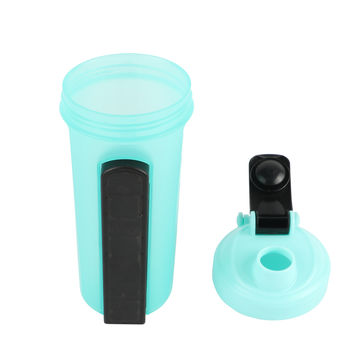 Buy Wholesale China 300ml Mini Bpa Free Sport Custom Logo Protein Shaker  Bottle With Plastic Carry Handle & Shaker Bottles,water Bottles,plastic  Bottles at USD 0.5