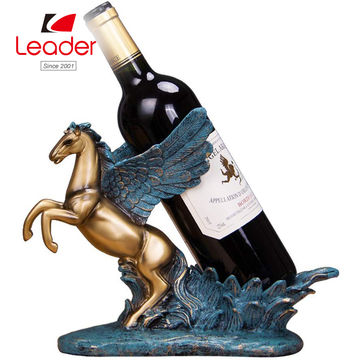 Buy Wholesale China Attractive Polyresin Peacock Wine Champagne Bottle  Holder Tabletop Wine Stands & Wine Bottle Holder at USD 5.45