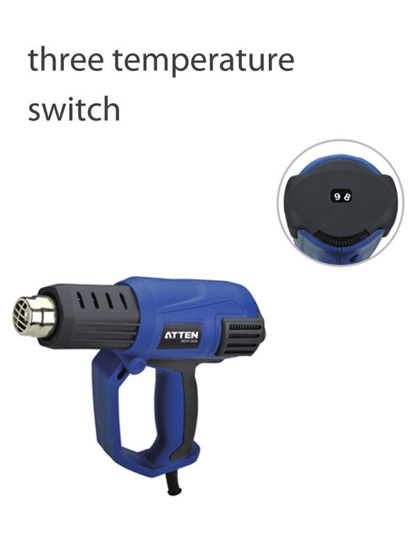 China Digital display Heat Gun Three adjustable temperature HandHeld