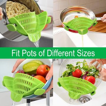 Silicone Collapsible Strainer (2.0 Qt)