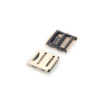 China UFS card connector H 1.55mm normally open card Connector TF card ...
