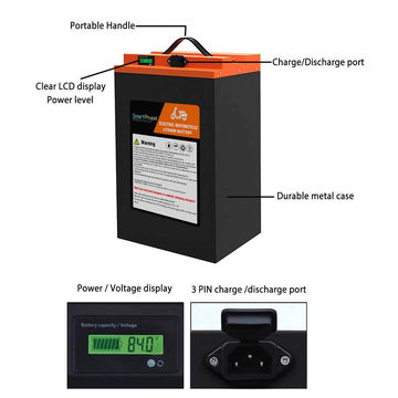 Batterie de stockage d'énergie 48V 100Ah au lithium personnalisé -  SmartPropel Lithium Battery