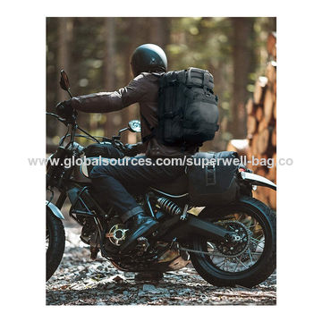 Mochila para casco para motocicleta, soporte impermeable para casco de gran  capacidad, bolsa de almacenamiento para casco, mochila de senderismo
