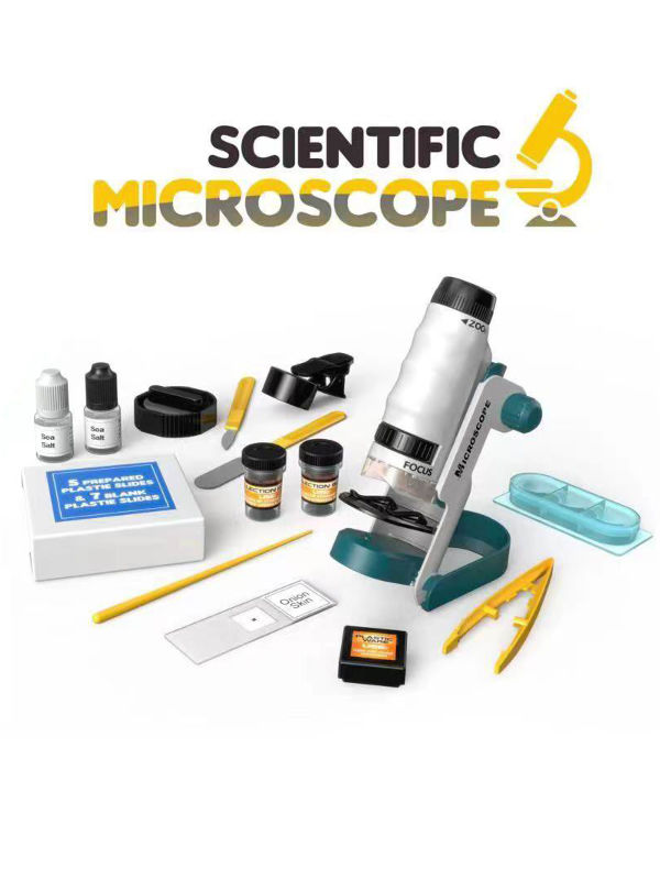 Microscopio biológico de Ciencia para Niños
