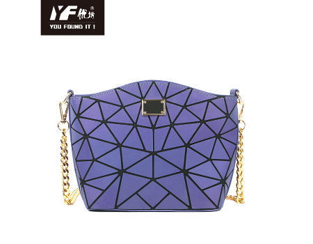 geometric sling bag