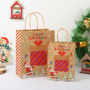 Bolsas de regalo de Navidad rojas personalizadas Proveedores, fabricantes -  Venta directa de fábrica al por mayor - BAIYUANHUI