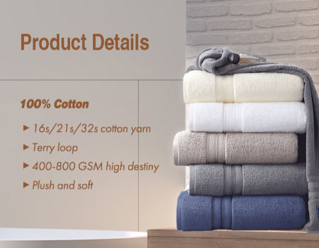 Hand Towel, Organic Cotton Towel, Soft Towel, Personalized Towel