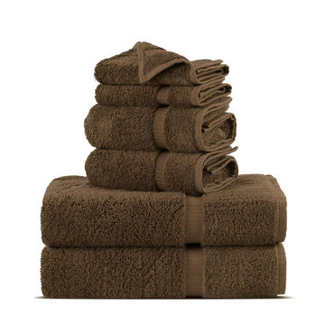 Buy Wholesale China Custom Sustainable Pure Cotton Thick Bathroom Jacquard  Towel Set For Hotel & Towel For Hotel at USD 0.413