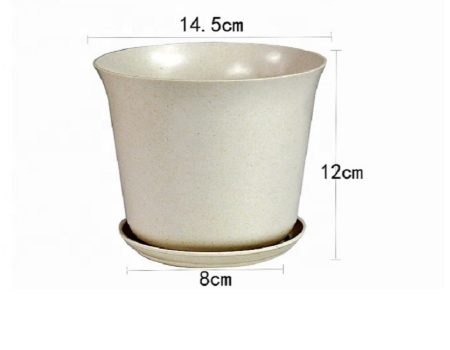 China Biodegradable flower pot wholesale plastic flower pot outdoor ...