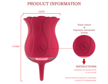 Buy China Wholesale Rose Vibrator Sucking Vibrator Intimate Good Nipple  Sucker Oral Licking Stimulation Sex Toy & Rose Vibrator Sex Toy $9.56