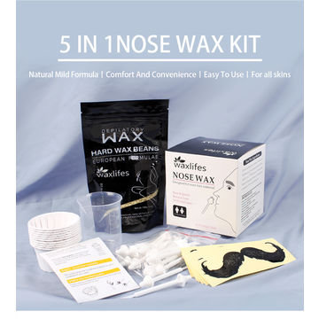 Buy Wholesale China 5 In 1 Portable Wax Kit Nose Hair Removal 100g Nasal  Depilatory Hard Wax Nose Hair Removal Wax & Nose Hair Removal Wax at USD  1.57