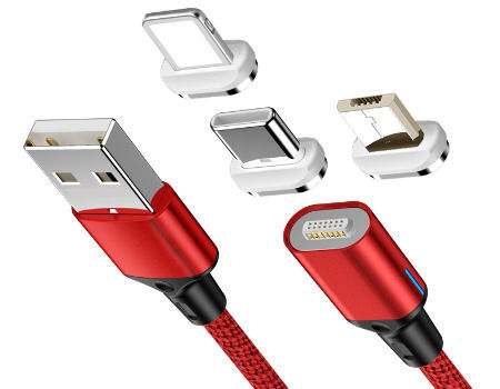 Can Be Charged and Data Transmission Synchronous Fast Charging Cable-A Gift from Santa Claus Round USB Data Cable 23 Charging Cable 