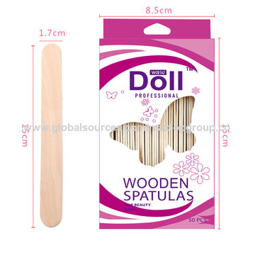 disposable beauty hair wooden waxing spatula