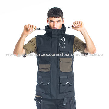 Chaqueta calentada batería de litio recargable, impermeable