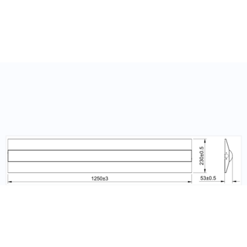 China Reverse Fuji Type W230mm Integrated grille lamp on Global Sources,LED