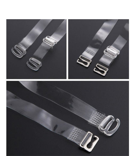 Buy Wholesale China Tpu Underwear Shoulder Straps Transparent Adjustable  Elastic Band Invisible Vest Sling Bra Straps & Shoulder Straps at USD 0.06