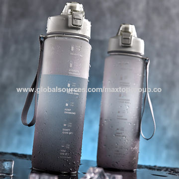 Gallonen-Wasserflaschen für Fitnessstudio und Sport, kundenspezifische Wasserflasche mit Farbverlauf für Fitness, Gymnastik und Outdoor-Sport