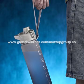 Gallonen-Wasserflaschen für Fitnessstudio und Sport, kundenspezifische Wasserflasche mit Farbverlauf für Fitness, Gymnastik und Outdoor-Sport