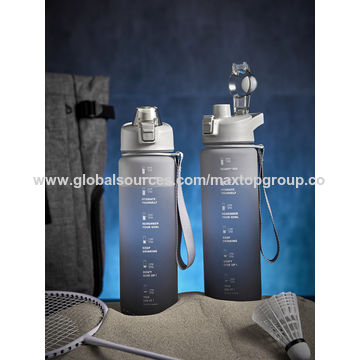 Gallonen-Wasserflaschen für Fitnessstudio und Sport, kundenspezifische Wasserflasche mit Farbverlauf für Fitness, Gymnastik und Outdoor-Sport