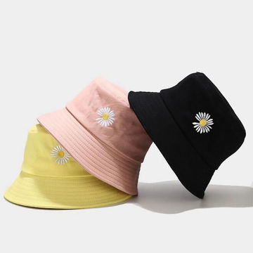 Buy Standard Quality China Wholesale Hat Flower Bucket Hat Summer Travel  100% Cotton Packable Beach Sun Hat Embroidery Outdoor Cap $3.5 Direct from  Factory at Qingdao Beauty Band Uniq Fashion Accessory Co.