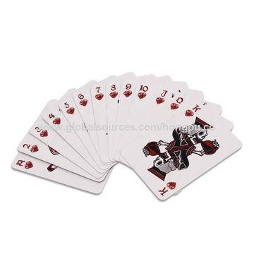 China Make 310gsm Germany Black Core Paper Poker Card Minimalist ...