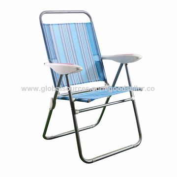 Buy Wholesale China Wholesale Folding Camping Chair Portable Fishing  Reclining Chair Beach Chair With Adjustable Legs & Camping Fishing Beach  Chair at USD 18.35