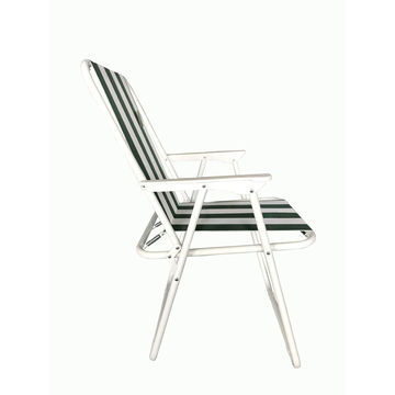 Sunnyfeel - Silla de playa plegable y alta, ligera, portátil, para adultos,  resistente, 300 libras, con portavasos, sillas de césped plegables para