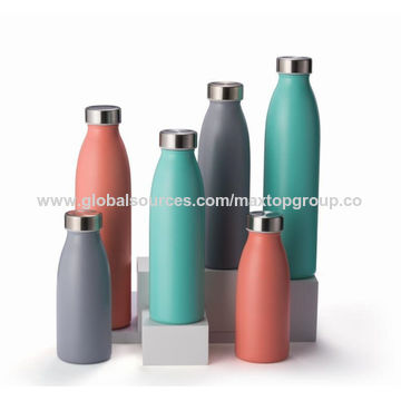Botellas de agua caliente/fría de acero inoxidable de 24 onzas para  mantener cualquier bebida caliente durante 12 horas y fría durante 24  horas