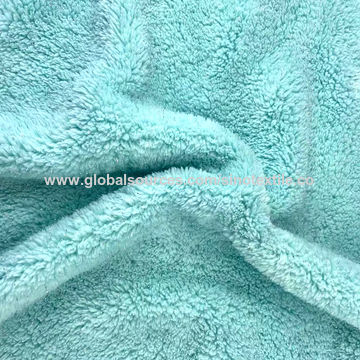 Wholesale soft fleece double sided minky fabric by the yard