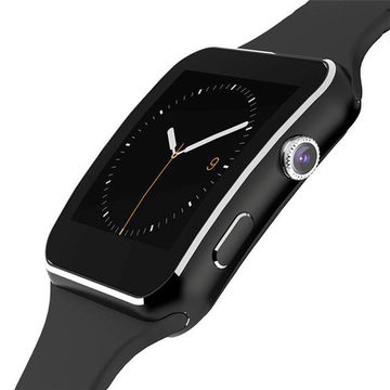 ¡Novedad de 2021! Reloj inteligente X6 con pantalla táctil para cámara, tarjeta SIM TF BT GPS IP68, reloj Bluetooth impermeable