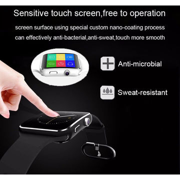 ¡Novedad de 2021! Reloj inteligente X6 con pantalla táctil para cámara, tarjeta SIM TF BT GPS IP68, reloj Bluetooth impermeable