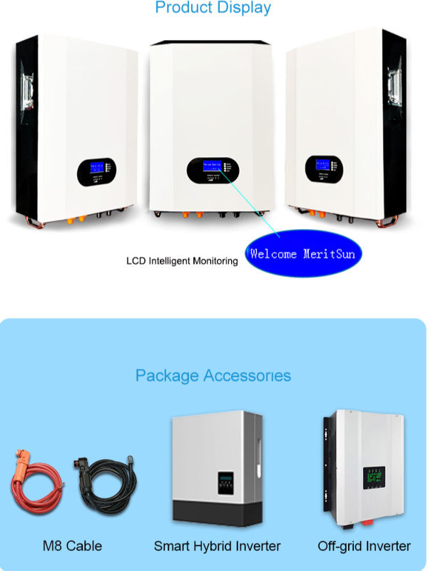 China 48V 200ah 10kwh LiFePO4 powerwall lithium ion battery for hybrid ...