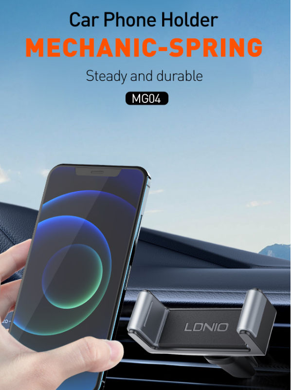 LDNIO latest mini 360° rotation car mount air outlet flat mobile phone holder supplier