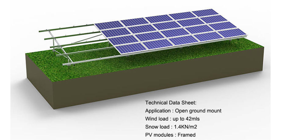 China China Solar Mounting Power Plant Mount Structure Design Pv Ground ...