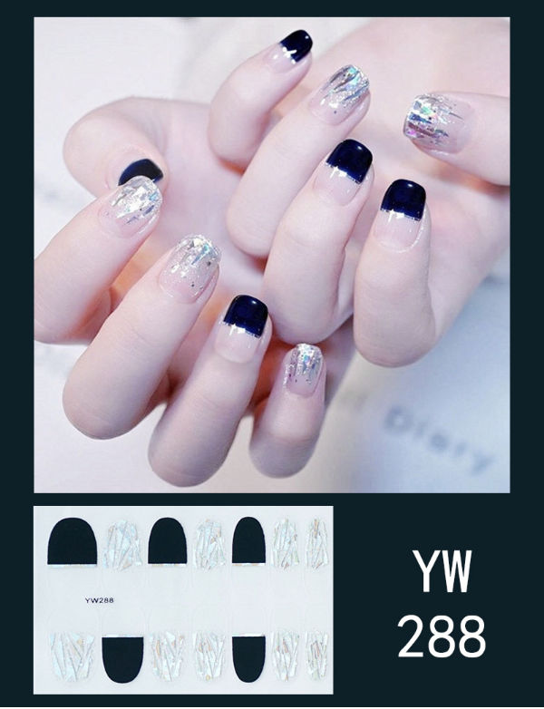 China Custom Nail Wraps nail art decoration sticker, jamberry nail