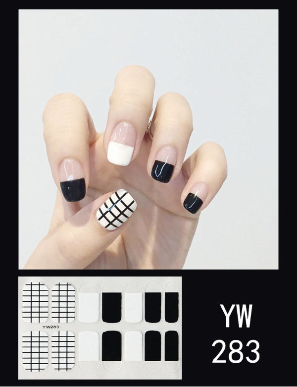 China Custom Nail Wraps nail art decoration sticker, jamberry nail