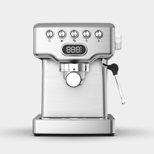 Buy Wholesale China 15 Bar Pump Espresso And Cappuccino Machine Screen  Display Stainless Steel Coffee Maker & 15 Bar Pump Coffee Machine at USD 55