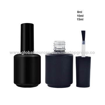 1000x3ml-15ml Empty Nail Polish Glass Bottle Clear Portable Uv Gel  Container Refilled Storage Box Square Round Makeup Tube Brush - Refillable  Bottles - AliExpress