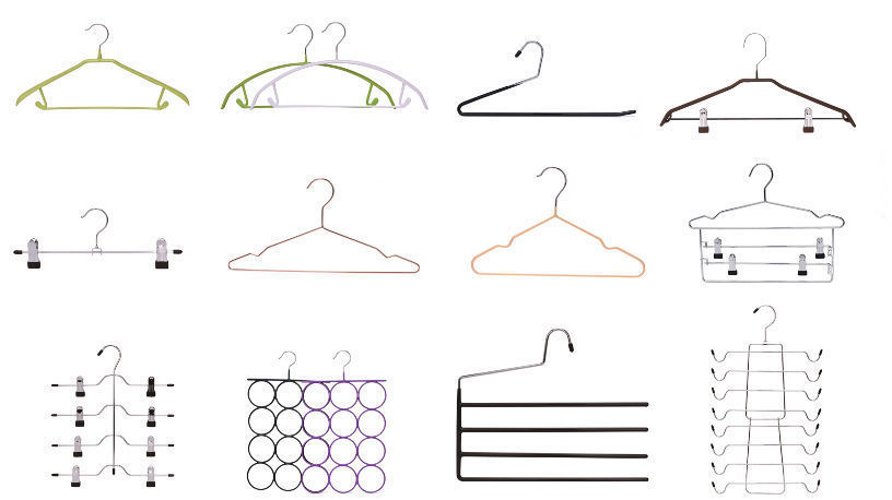 Buy Wholesale China Quality Metal Japan Hangers Clothes Shirt Pants  Colorful Hanger Hot Selling Pvc Coated Metal Percha & Hangers Wholesale Cheap  Hangers at USD 0.25