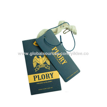 Buy Wholesale China Hang Tags With String, Suitable For Jean, T
